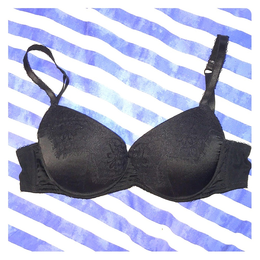 👙Black bra with lace